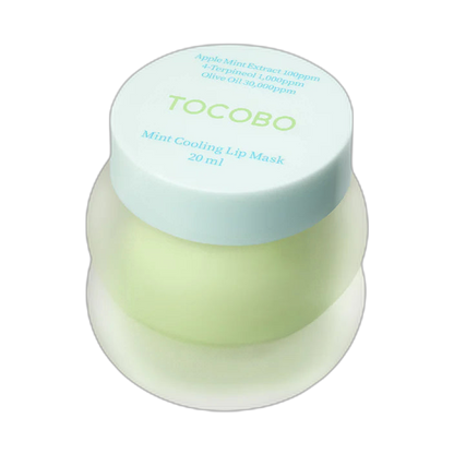 TOCOBO Mint cooling lip mask 20ml (fondo limpio)