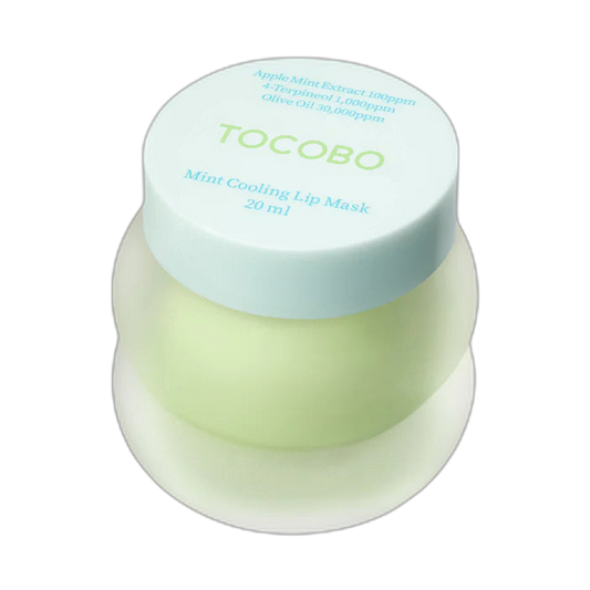 TOCOBO Mint cooling lip mask 20ml (fondo limpio)