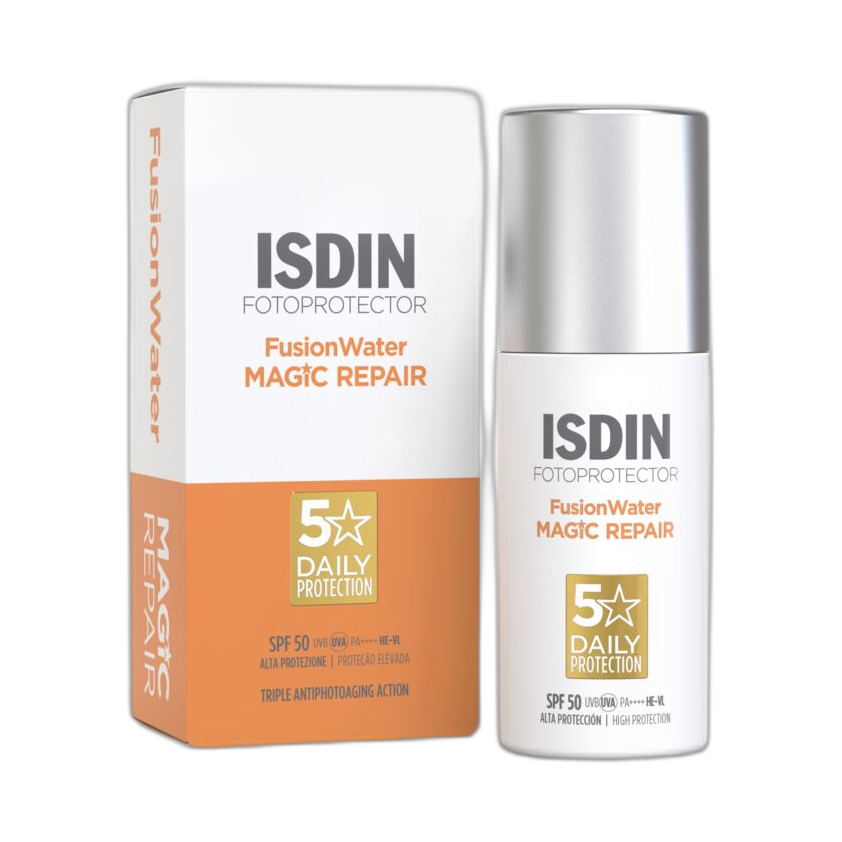 ISDIN FUSION WATER Repair FPS50+ 50ml (fondo limpio)