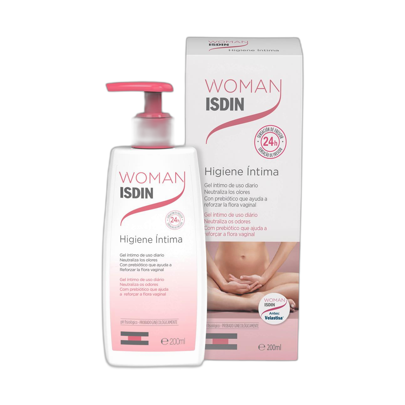 ISDIN WOMAN Higiene Íntima 200ml (fondo limpio)