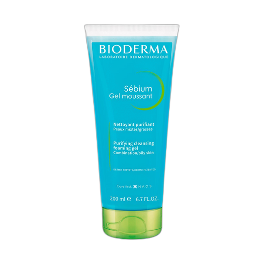 BIODERMA Sébium Gel Moussant Tubo 200 Ml (fondo limpio)