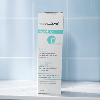 ARGOLAB Exetez D dermolimpiador 125ml — foto de ambiente limpiador facial | Supiel