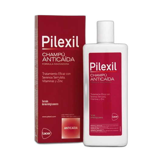 Outlet PILEXIL Shampoo anticaida 300ml (fondo limpio)