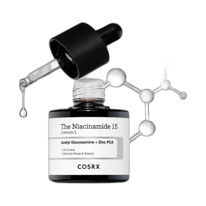 COSRX The Niacinamide 15 serum 20ml (fondo limpio)