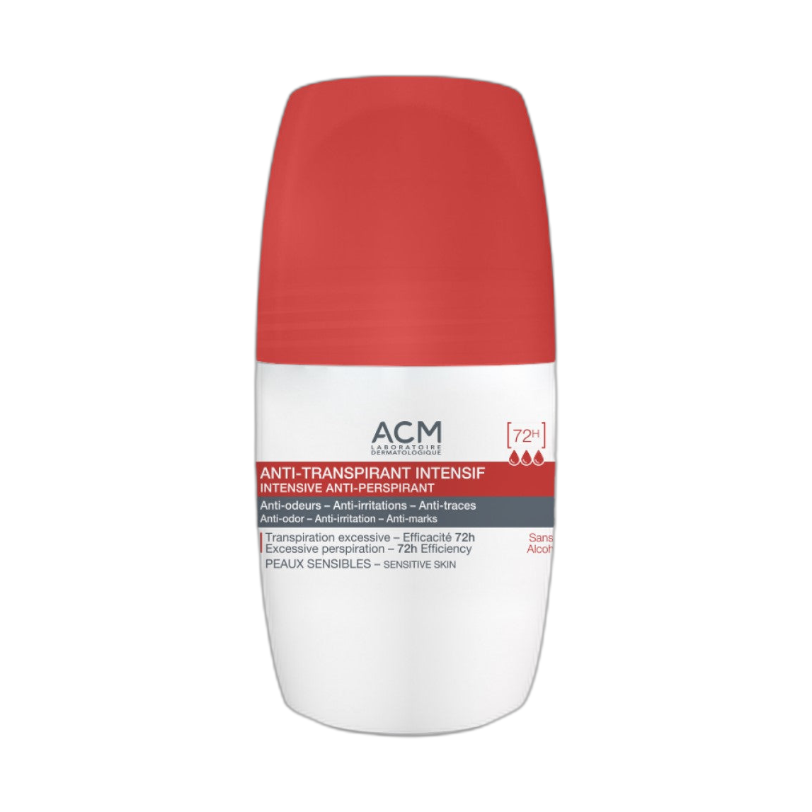 ACM Antitranspirante intensivo 72H 50ml (fondo limpio)