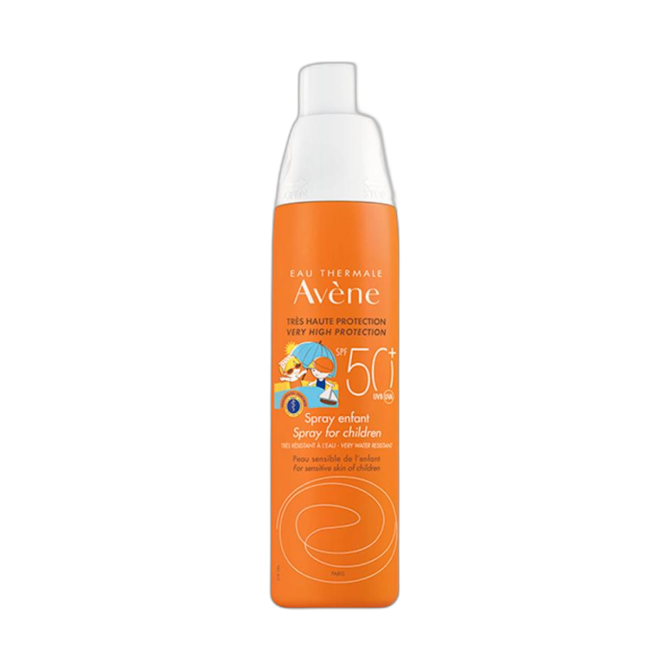 AVENE Spray niños fps50+ 200ml (fondo limpio)