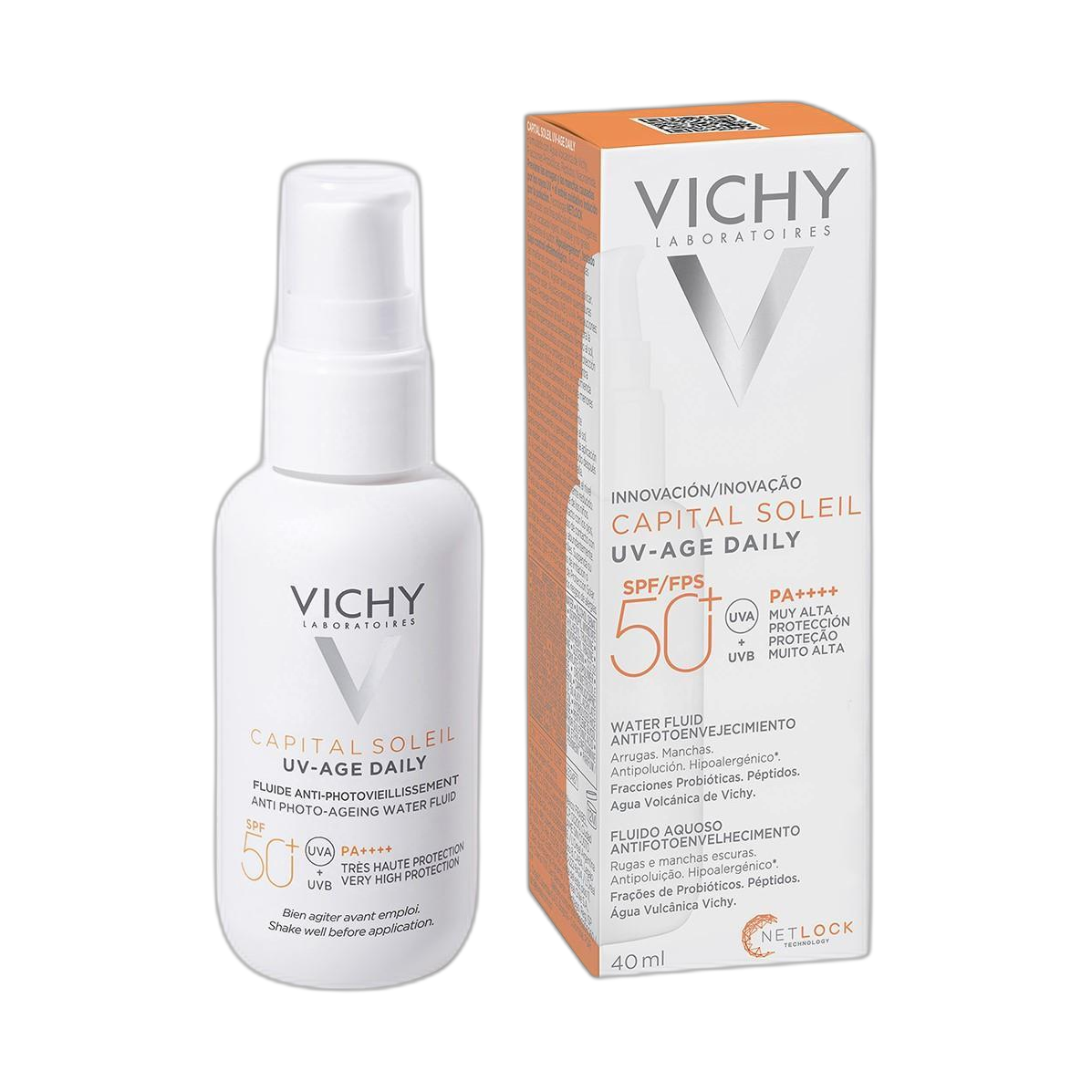 VICHY Capital Soleil uv-age fps50 40ml (fondo limpio)