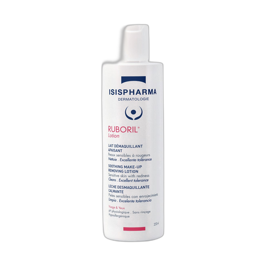 ISISPHARMA RUBORIL Loción leche desmaquillante 250ml (fondo limpio)
