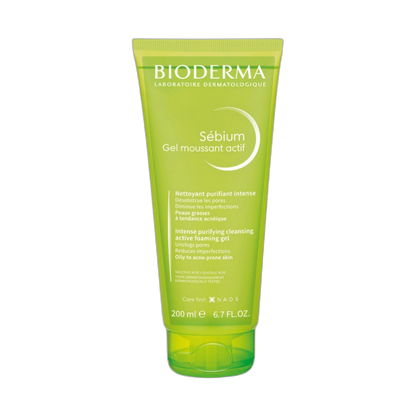 BIODERMA Sébium gel moussant actif 200ml (fondo limpio)