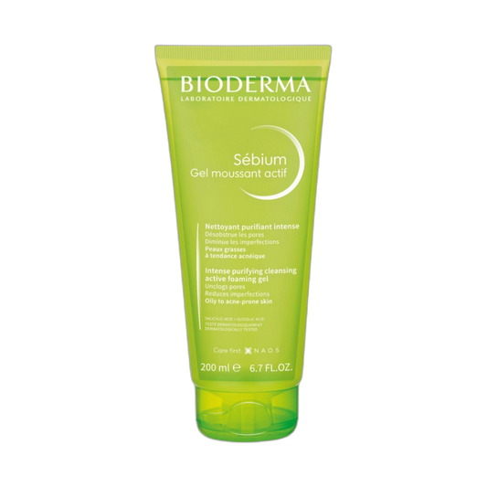 BIODERMA Sébium gel moussant actif 200ml (fondo limpio)