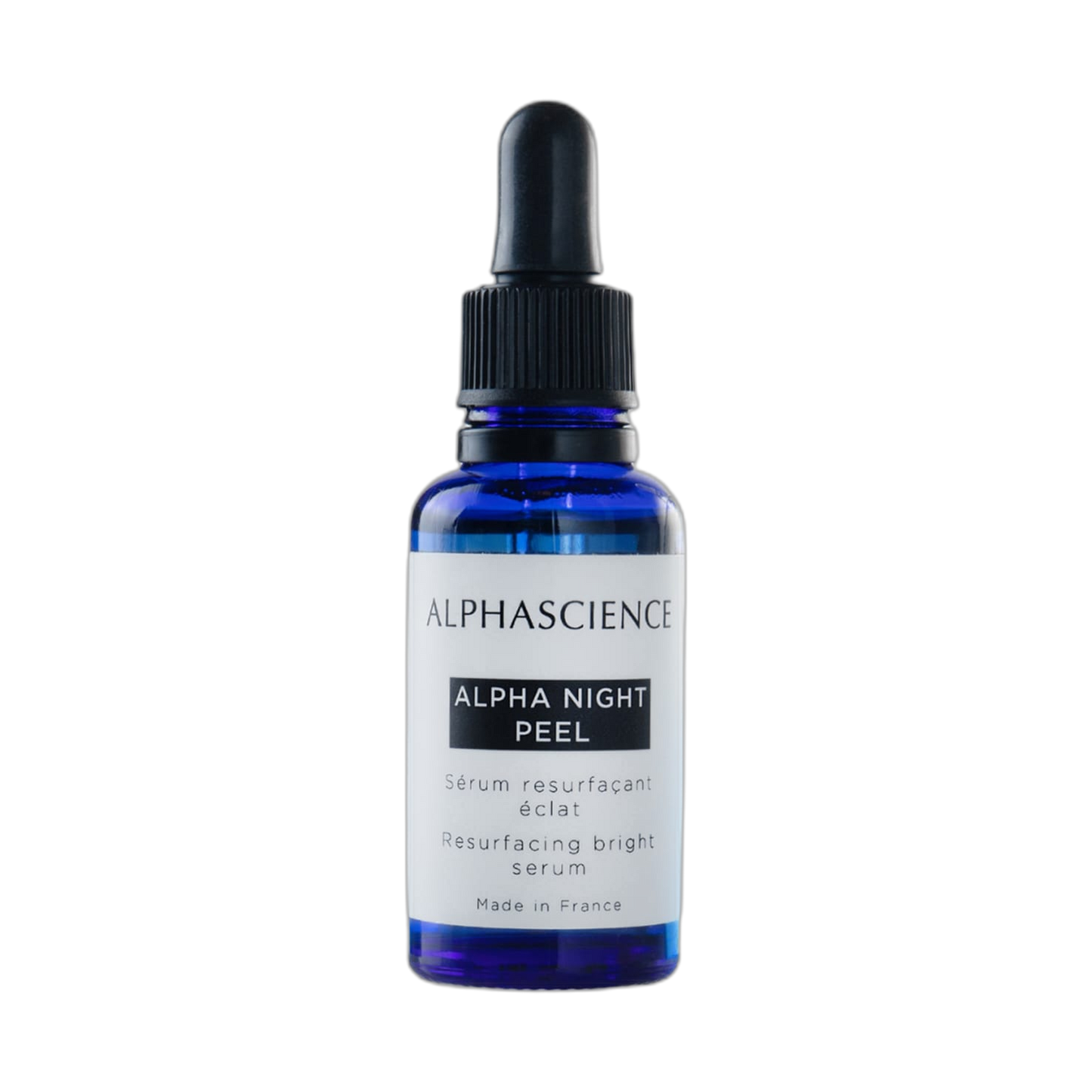 ALPHASCIENCE ALPHA NIGHT PEEL SERUM30ml (fondo limpio)
