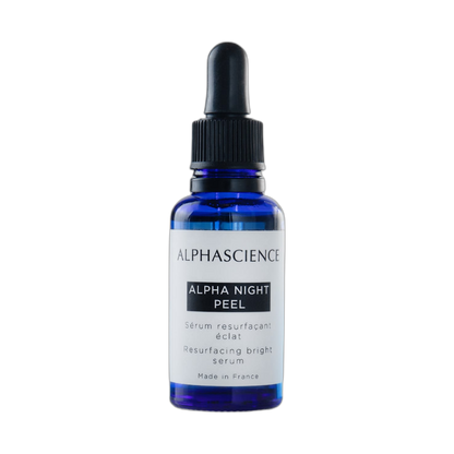 ALPHASCIENCE ALPHA NIGHT PEEL SERUM30ml (fondo limpio)