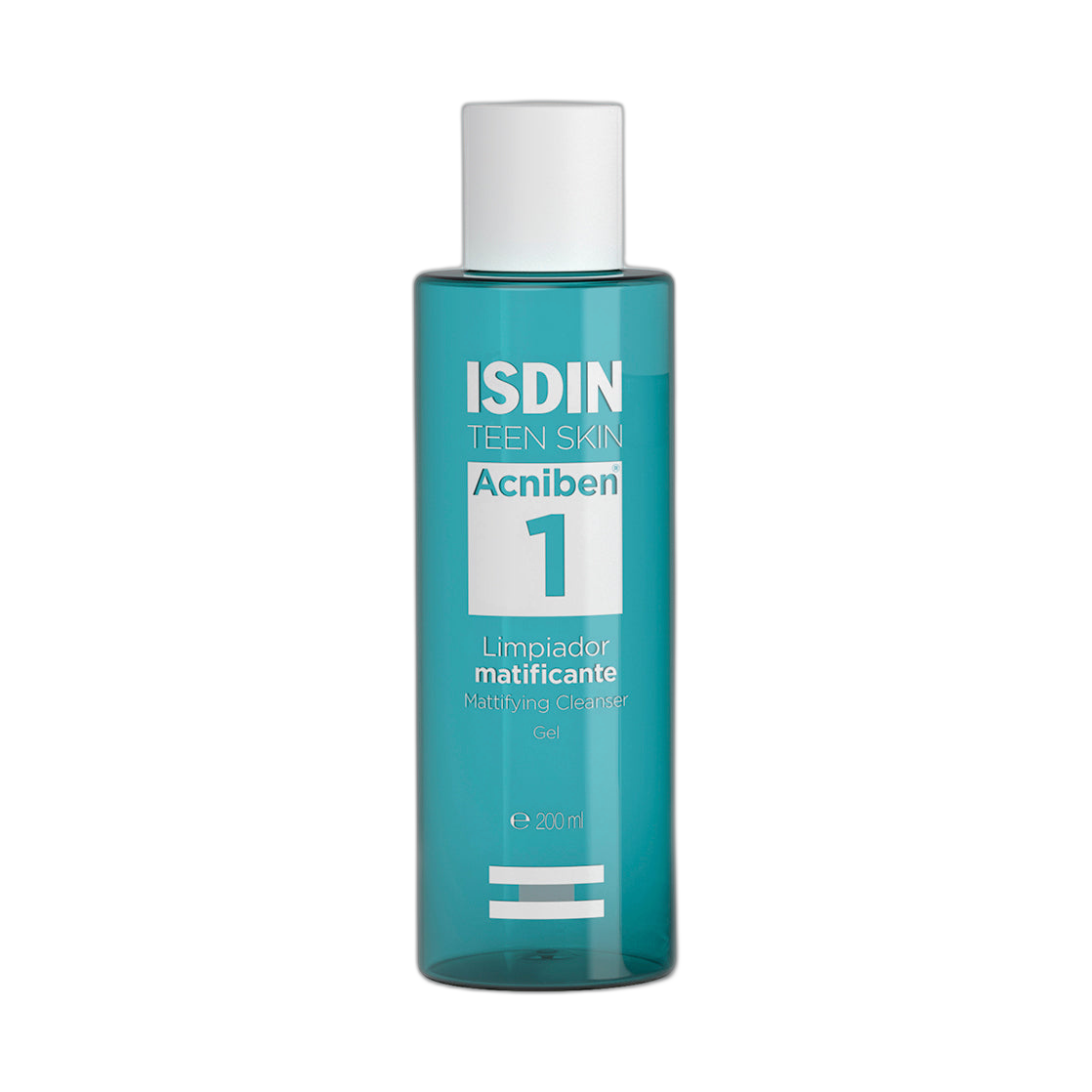ISDIN Acniben limpiador matificante 200ml (fondo limpio)