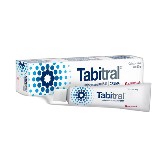Glenmark Tabitral Crema 0.05% Tubo 30 G (fondo limpio)