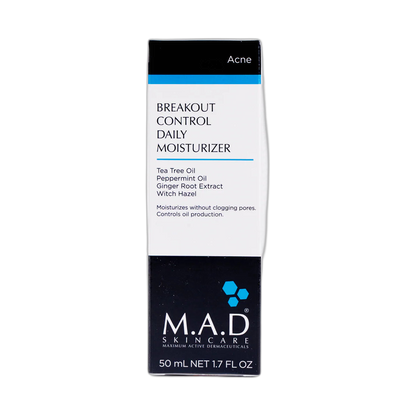 M.A.D. Breakout control daily moisturizer 50gr (fondo limpio)