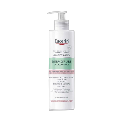 EUCERIN Dermopure limpiador concentrado 400ml (fondo limpio)