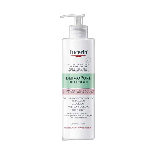 EUCERIN Dermopure limpiador concentrado 400ml (fondo limpio)