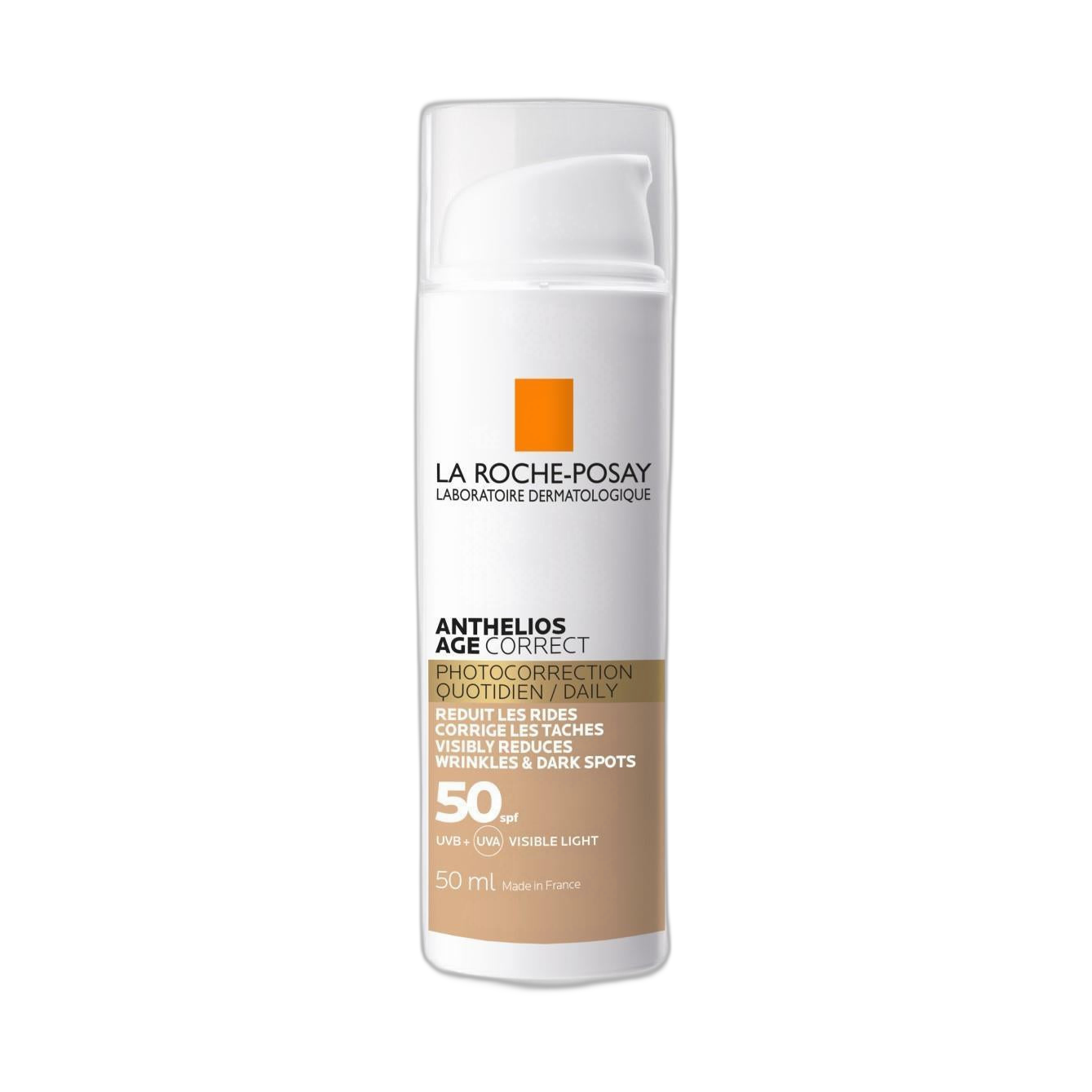LRP ANTHELIOS Age correct con color 50ml (fondo limpio)