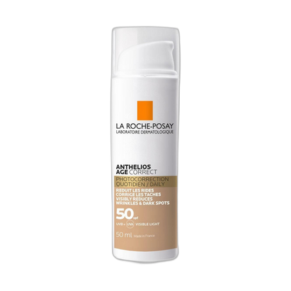 LRP ANTHELIOS Age correct con color 50ml (fondo limpio)