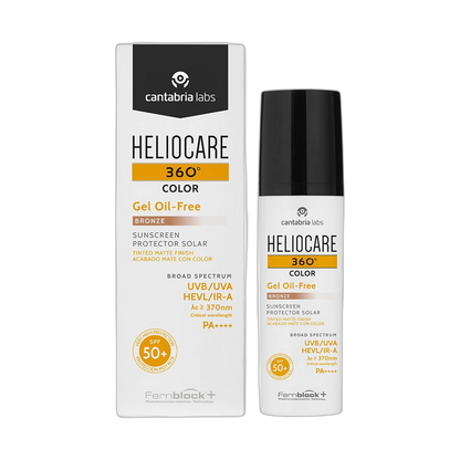 HELIOCARE 360 Gel oil-free color bronze 50ml (fondo limpio)