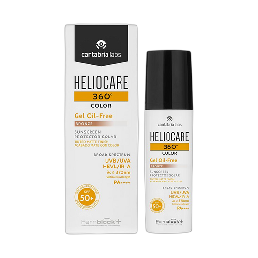 HELIOCARE 360 Gel oil-free color bronze 50ml (fondo limpio)
