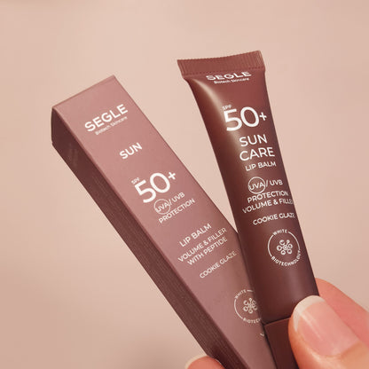 SEGLE Lip balm FPS50+ 7ml - Cookie glaze (marrón)