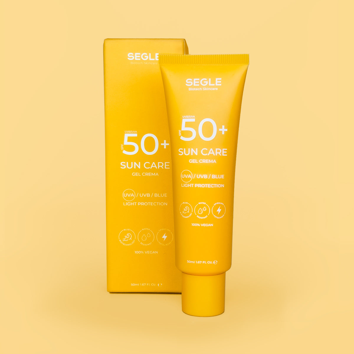 SEGLE Sun care facial FPS50+ 50ml