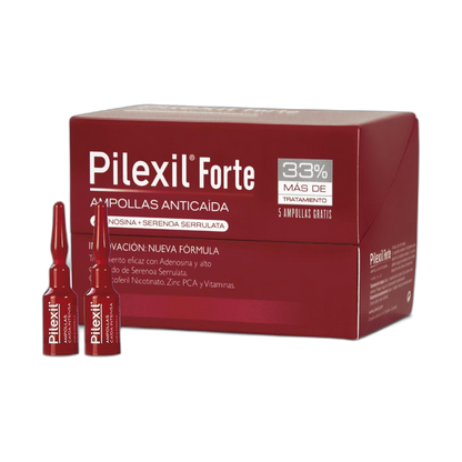PILEXIL Forte ampolletas 15+5 ampolletas (fondo limpio)