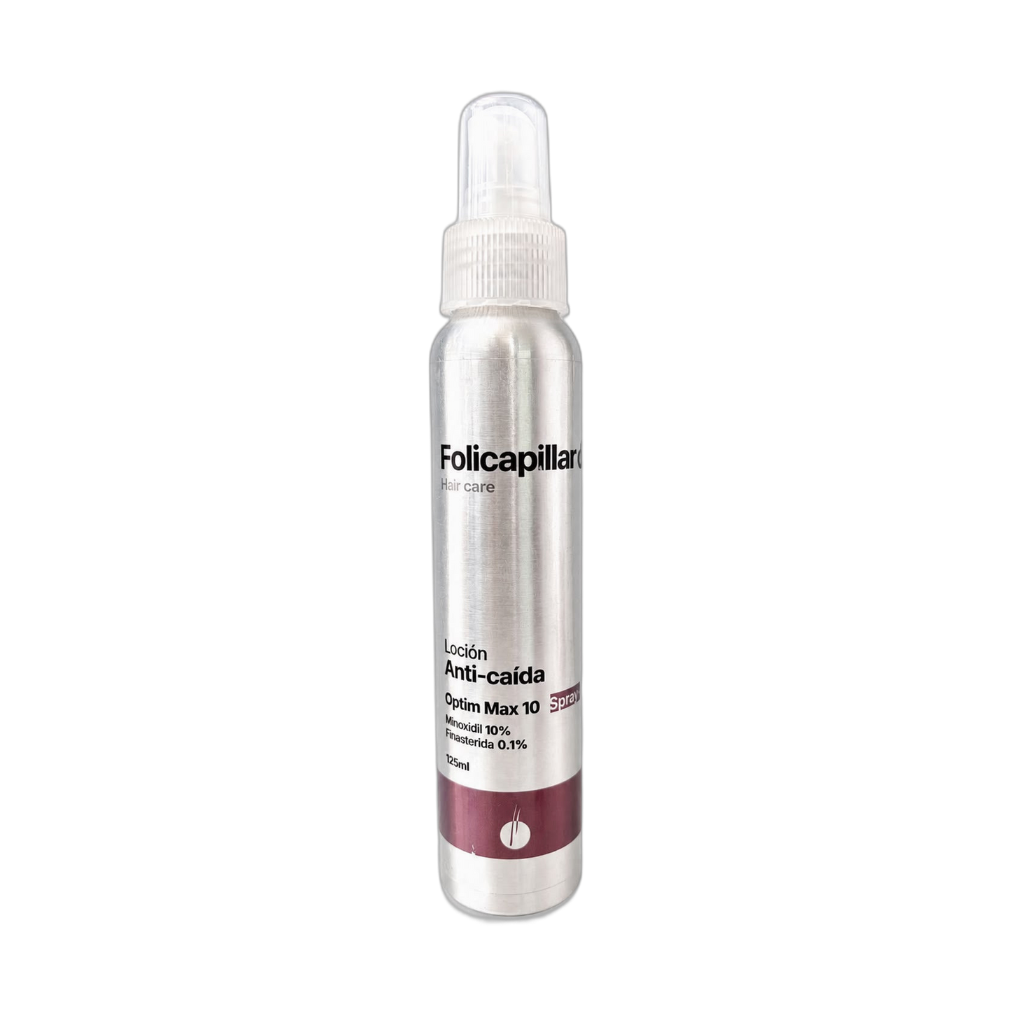 FOLICAPILLAR Minoxidil 10% + Finasterida loción 125ml (fondo limpio)
