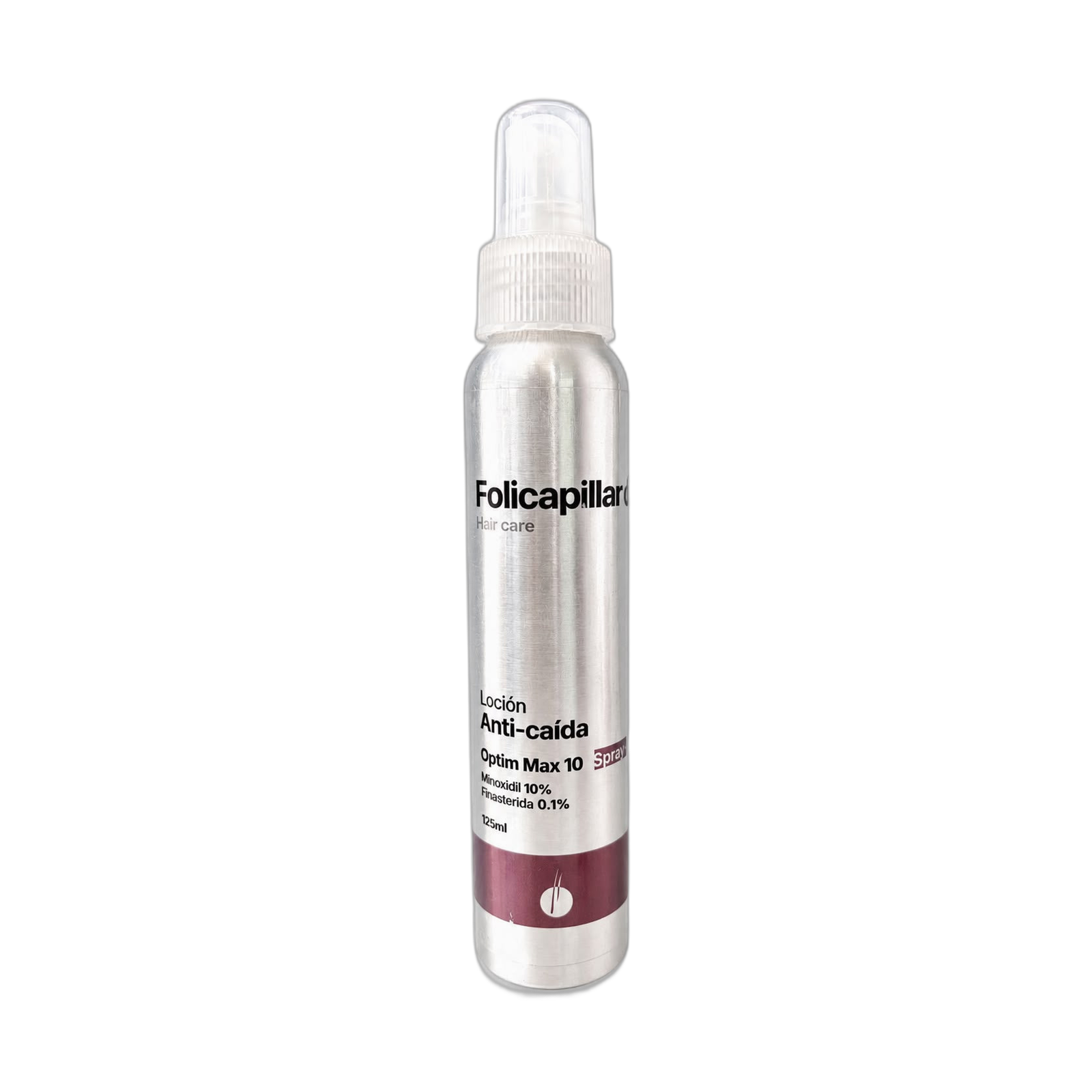 FOLICAPILLAR Minoxidil 10% + Finasterida loción 125ml (fondo limpio)