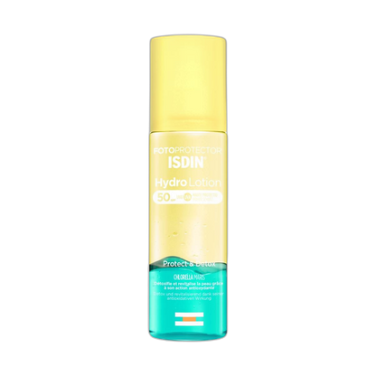 ISDIN Hydrolotion spf 50+ 200ml (fondo limpio)