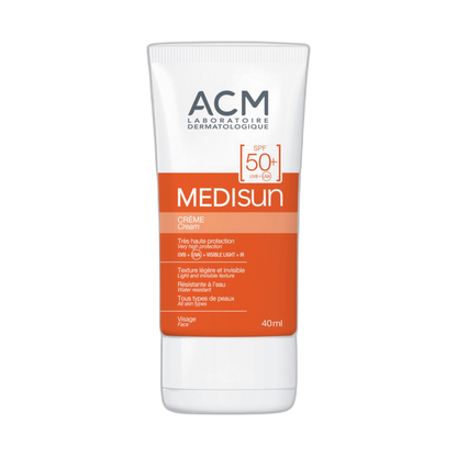 ACM MEDISUN Crema solar fps50+ 40ml (fondo limpio)