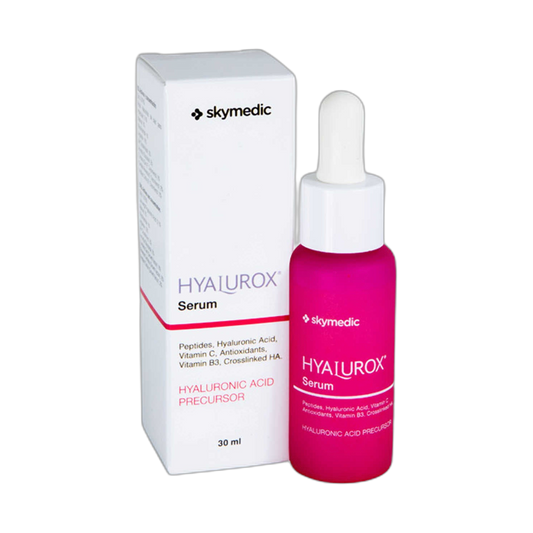 SKYMEDIC Hyalurox serum 30ml (fondo limpio)