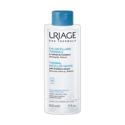 URIAGE  Agua micelar piel normal a seca 500ml (fondo limpio)