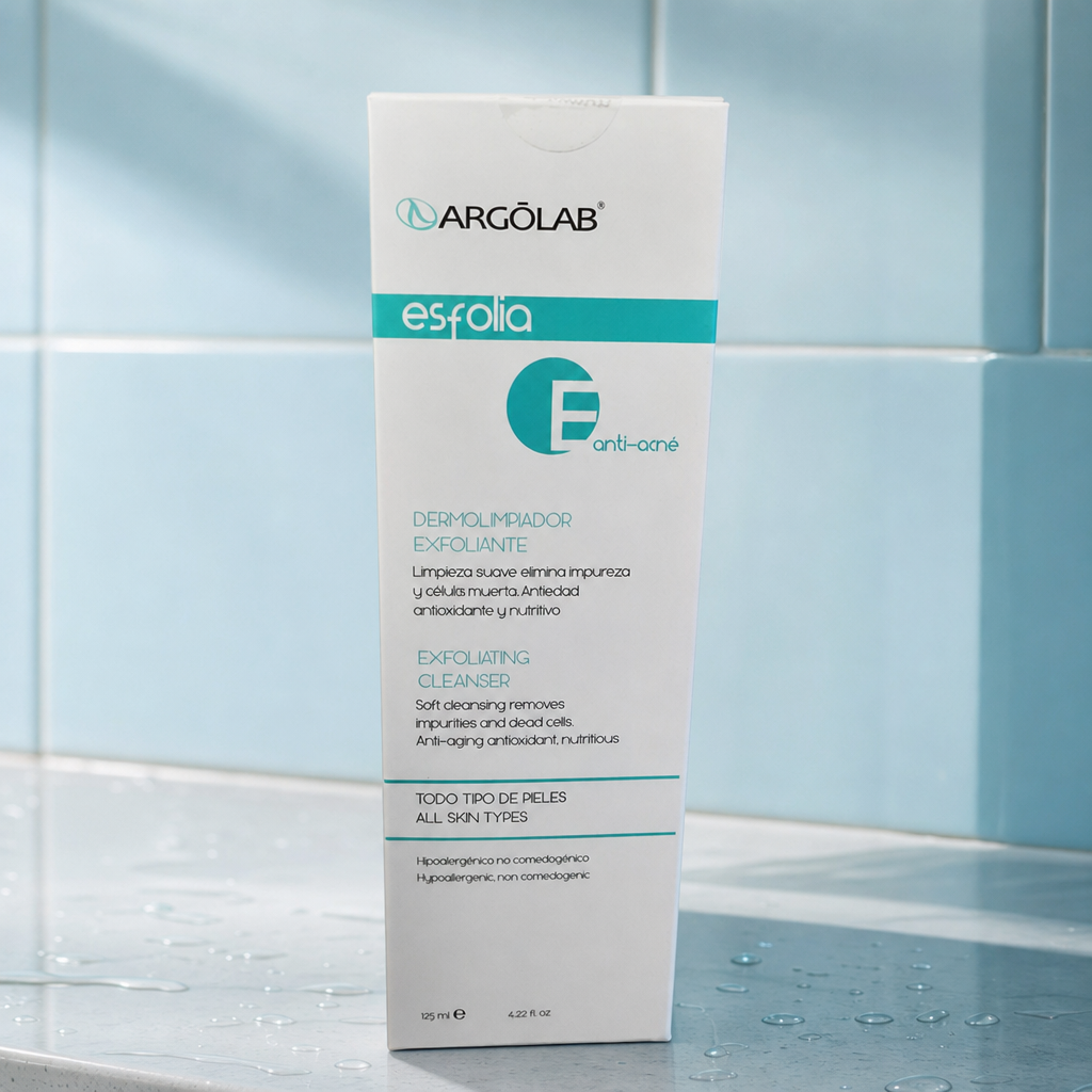 ARGOLAB Esfolia dermolimpiador anti edad 125ml — foto de ambiente limpiador facial | Supiel