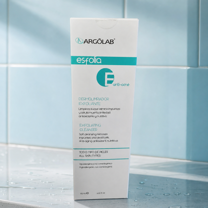 ARGOLAB Esfolia dermolimpiador anti edad 125ml — foto de ambiente limpiador facial | Supiel