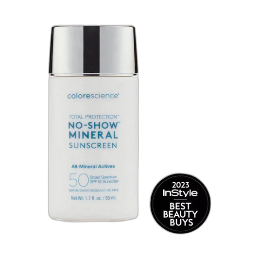 COLORESCIENCE Total Protection™ no-show mineral sunscreen spf50 (fondo limpio)
