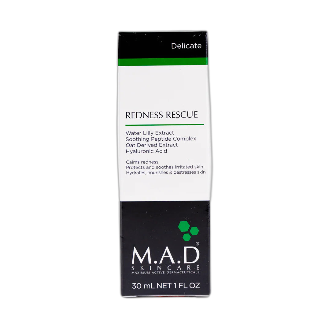 M.A.D. Redness Rescue Gel Humectante 30gr (fondo limpio)
