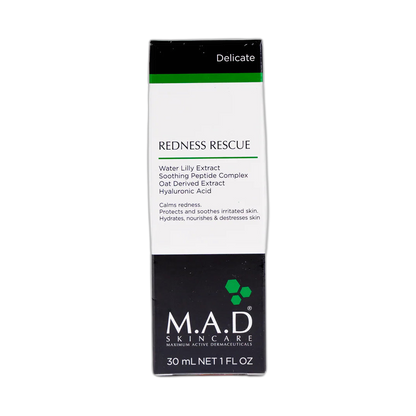 M.A.D. Redness Rescue Gel Humectante 30gr (fondo limpio)