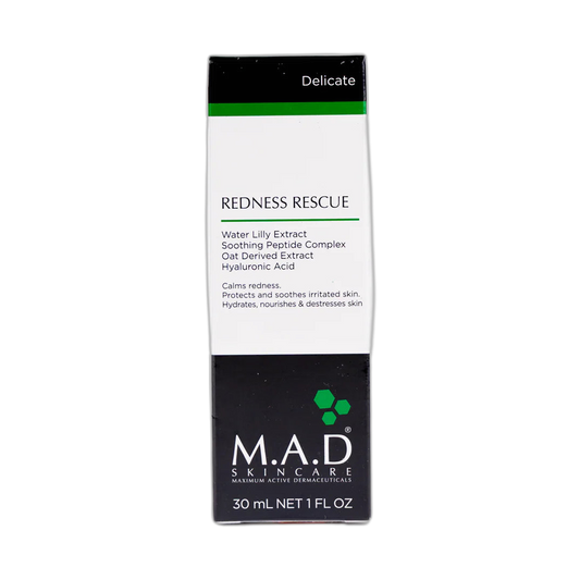 M.A.D. Redness Rescue Gel Humectante 30gr (fondo limpio)
