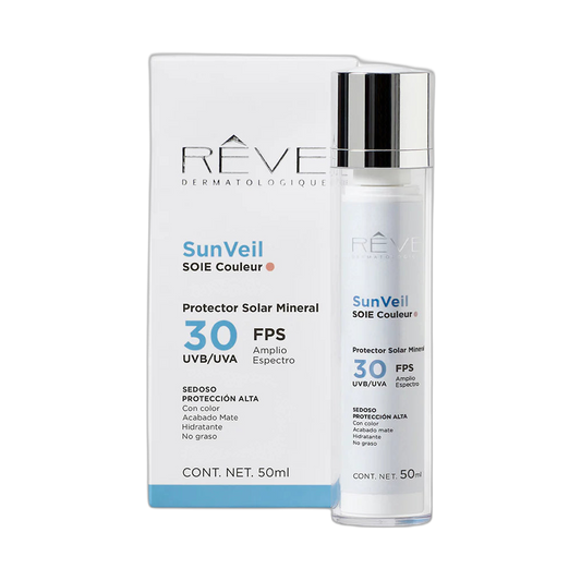 RÉVE SunVeil SOIE color 50ml (fondo limpio)