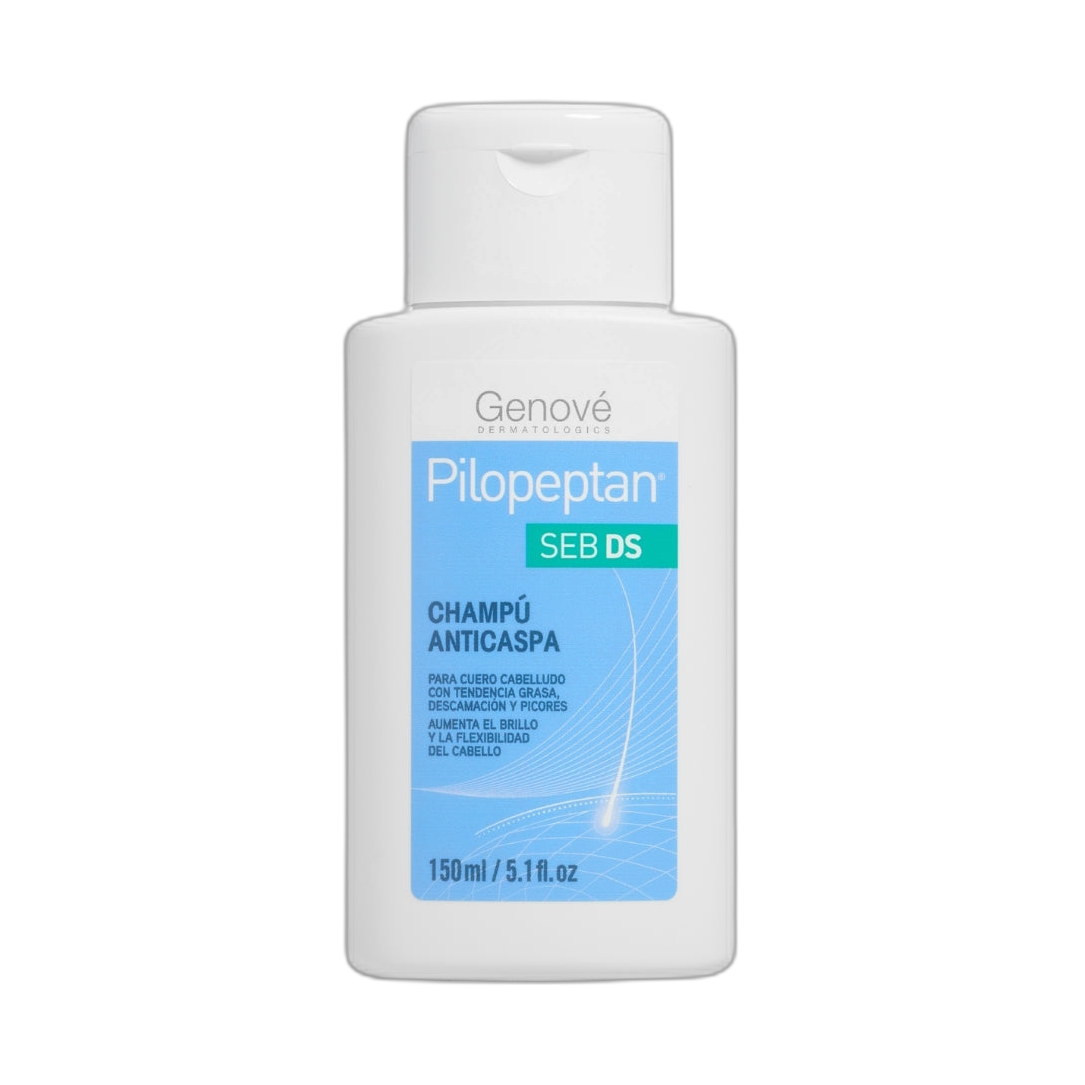 OUTLET GENOVÉ Pilopeptan Seb DS shampoo control caspa 150ml (fondo limpio)