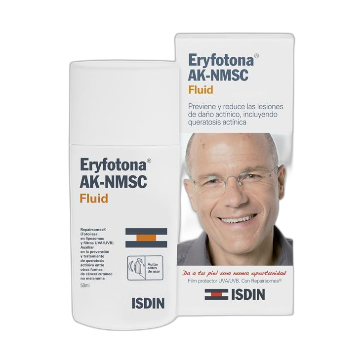 ISDIN Eryfotona Ak-Nmsc fluido 50ml (fondo limpio)