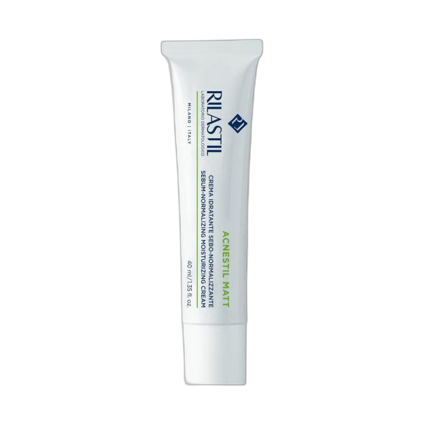 RILASTIL ACNESTIL MATT ATTIVA SEBUM-NORMALIZING MOISTURIZING CREAM 40ML (fondo limpio)