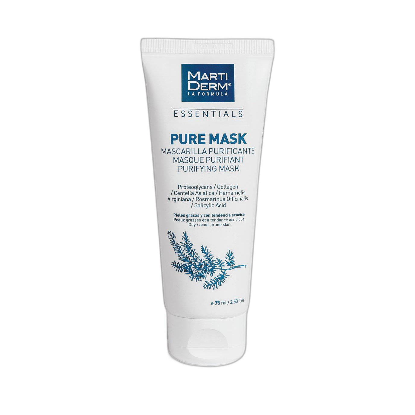 MARTIDERM Pure-Mask 75ml (fondo limpio)