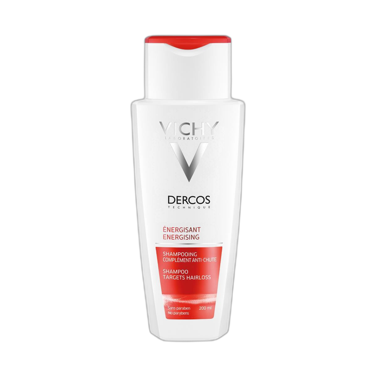 VICHY Dercos Shampoo energizante anticaida 200ml (fondo limpio)