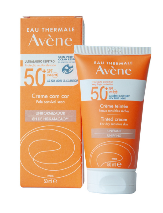 AVENE Crema con color 50+ 50ml