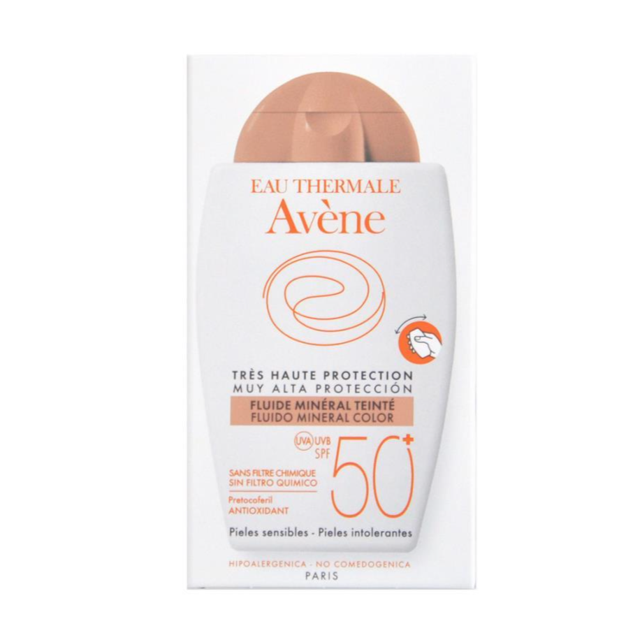 AVENE Fluido mineral con color fps50+ 40ml