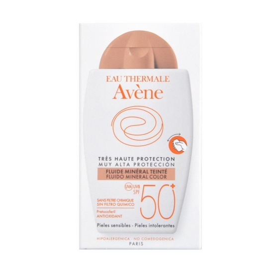 AVENE Fluido mineral con color fps50+ 40ml