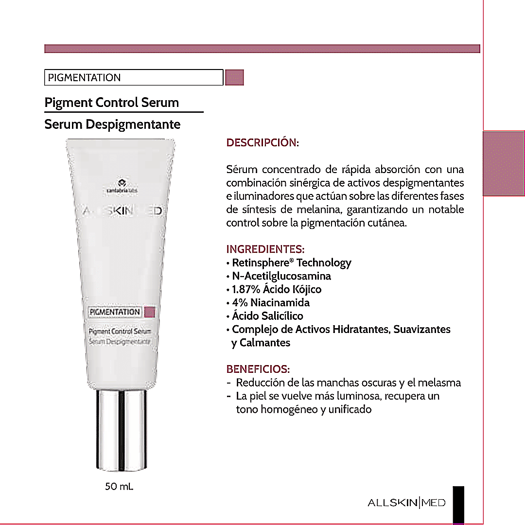 ALL SKIN MED PIGMENTATION DEPIGMENTING SERUM 50ML